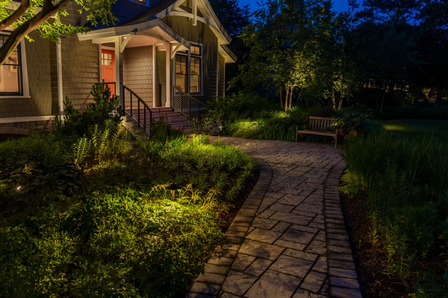 Portfolio Landscape Lighting Bella Terra Landscapes