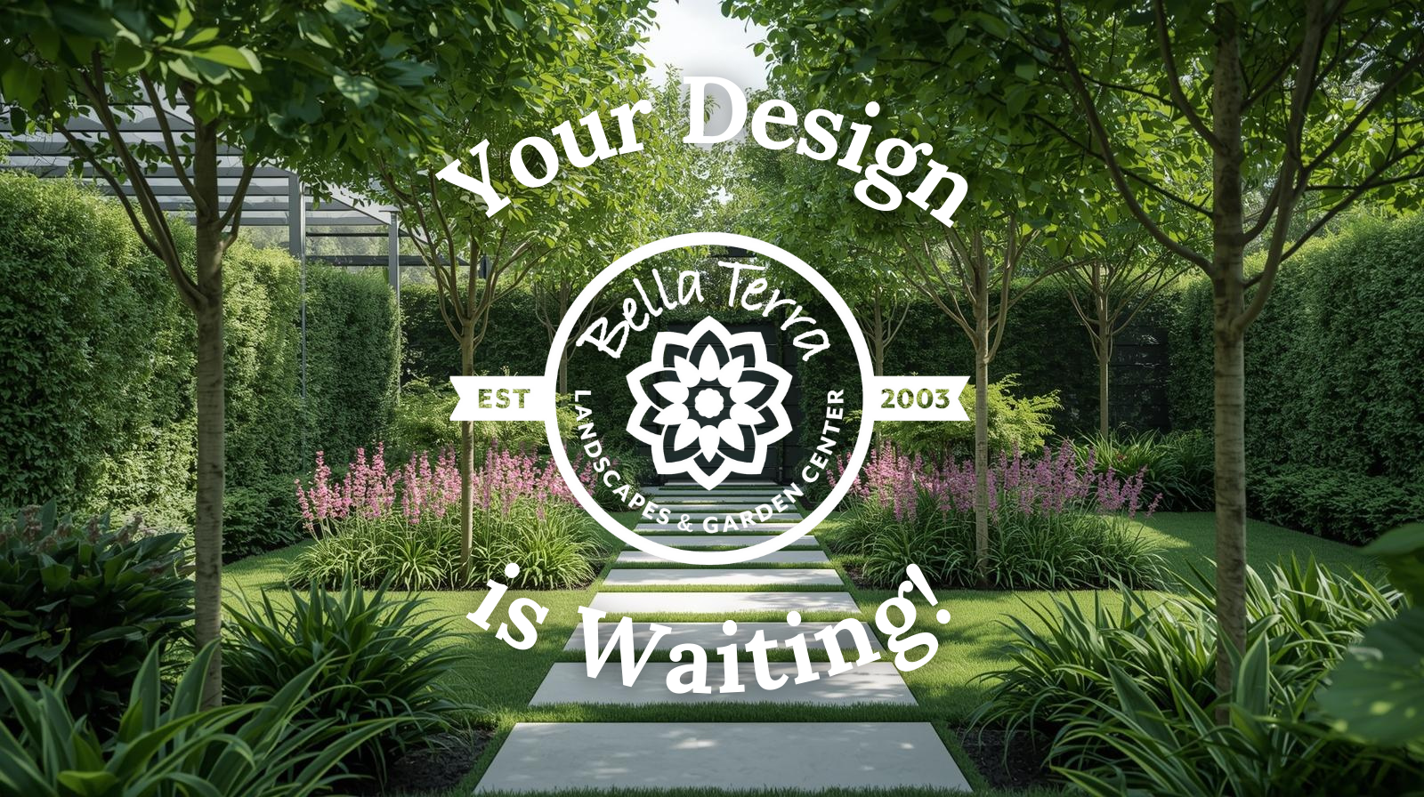 Outdoor lighting and landscape planning at Bella Terra