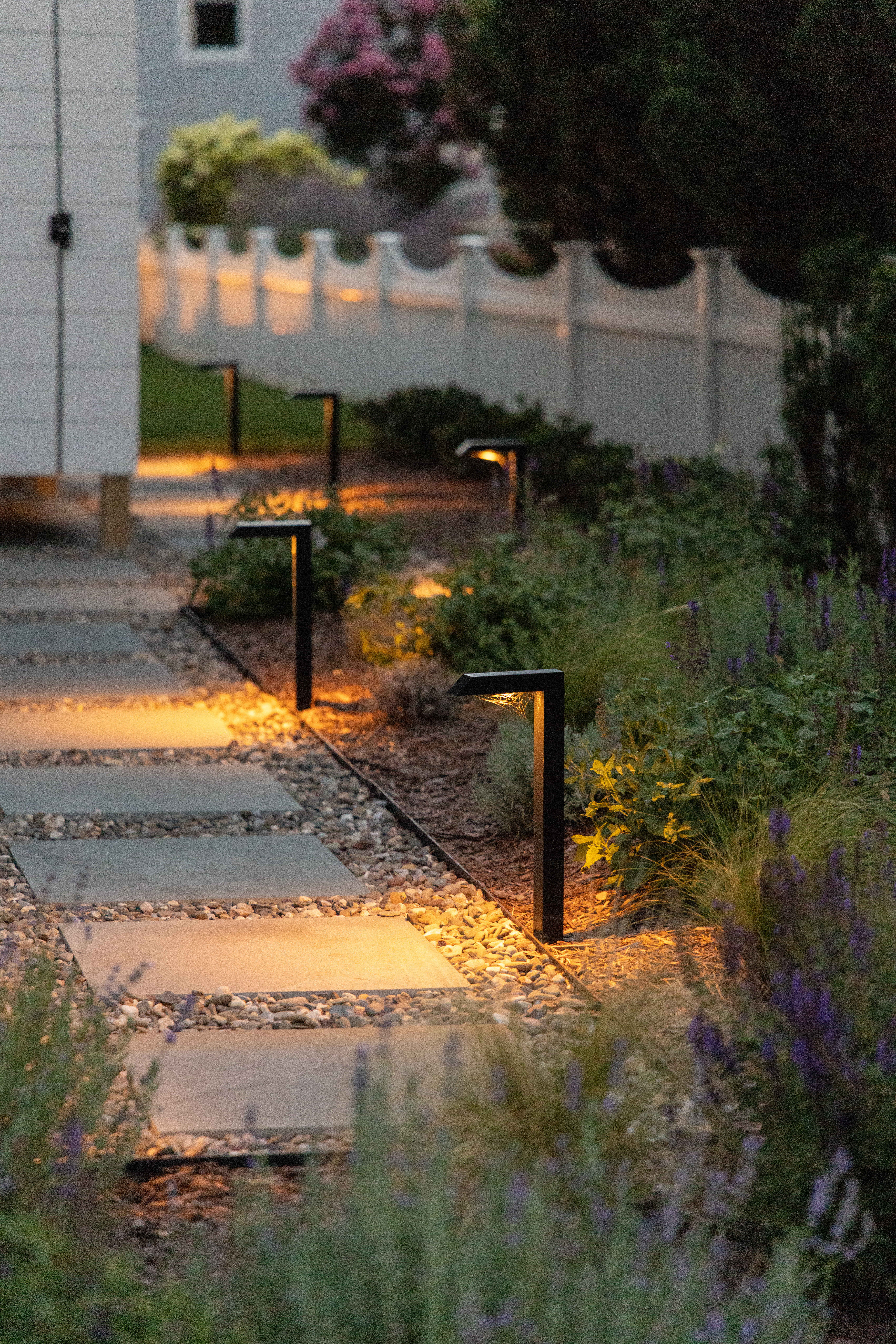 Bella Terra landscape lighting installation